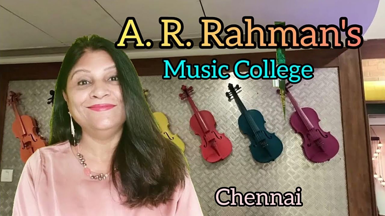 Music & Melody: Visit to A.R. Rahman's college of music and technology:Chennai