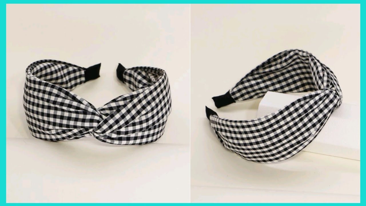 ✔Diadema Turbante/Cómo hacer Turbante/Diadema de Tela/Turban Headband/accesorio/cabello/moda/costura