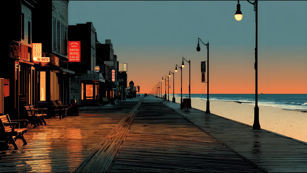Chill Deep House – Ocean Drive Edition | Tranquil Beachfront Memories