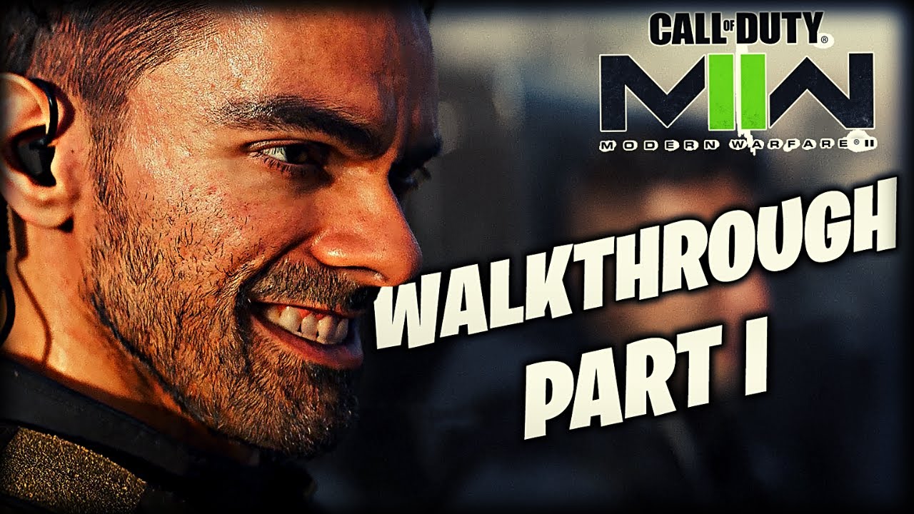 CALL OF DUTY MODERN WARFARE 2  Walkthrough Gameplay Part 1 - With Commentary (COD 2022 Campaign)