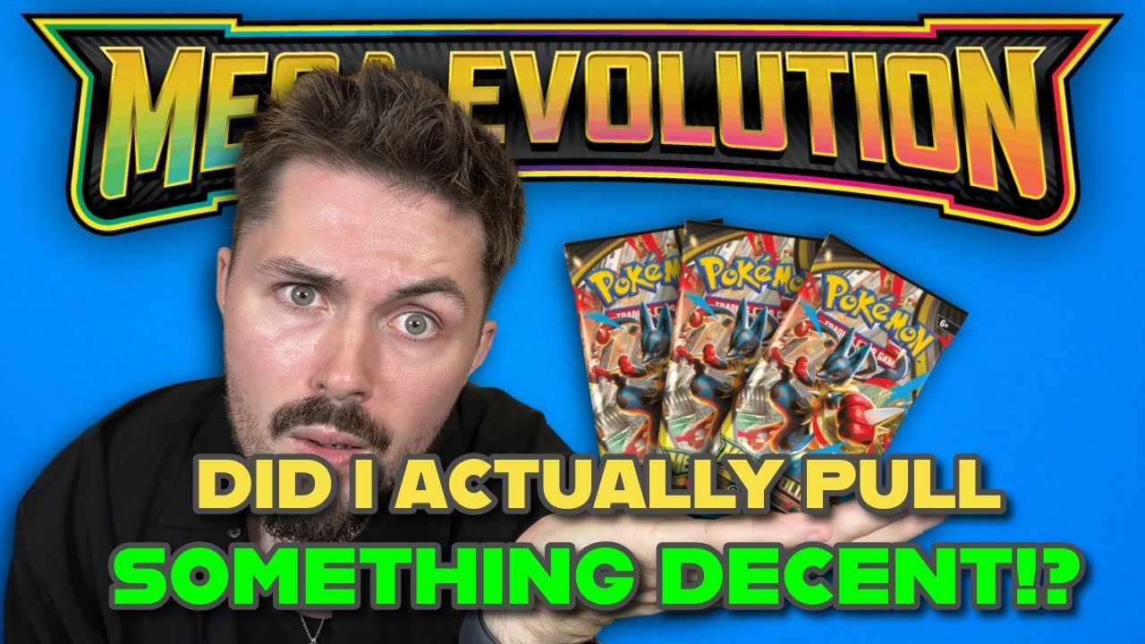 Pokemon Mega Evolutions Unboxing: I Actually Pulled That Card...