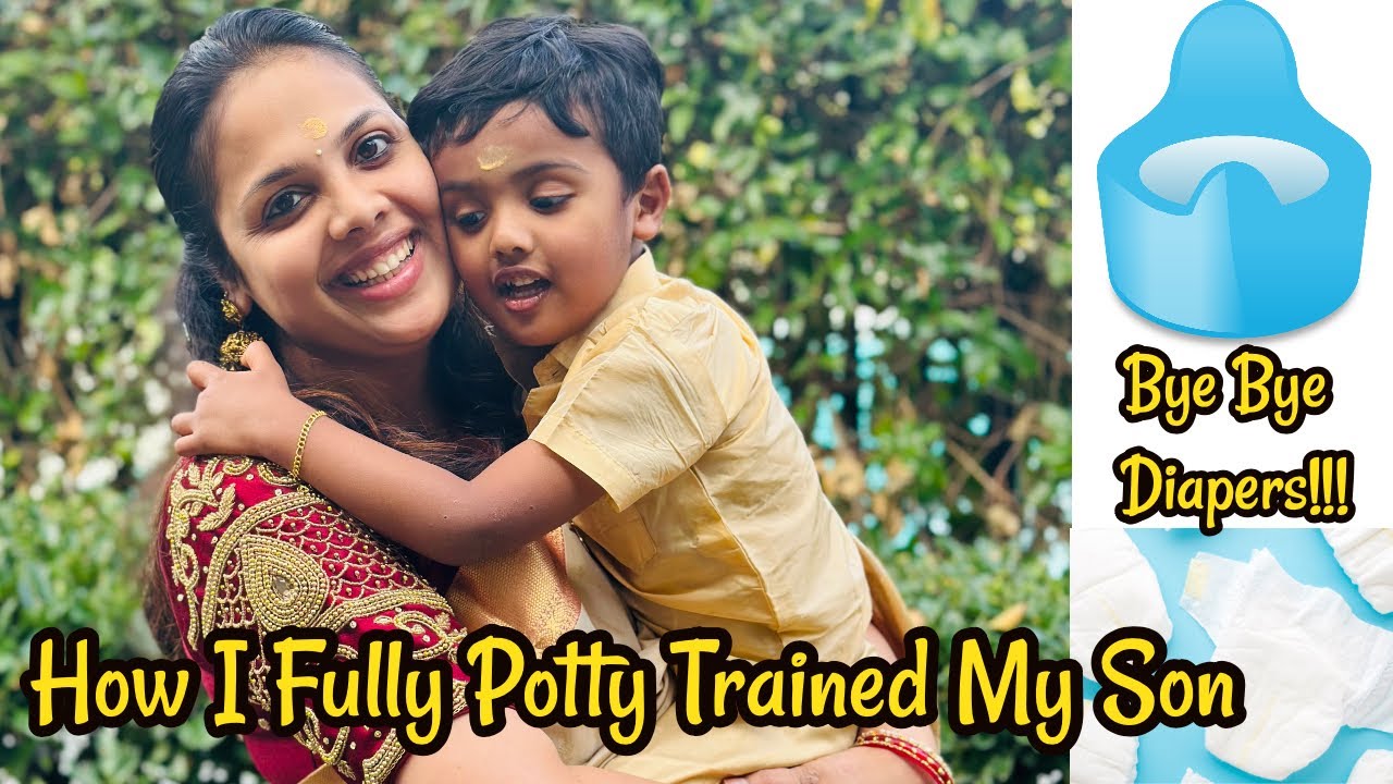 How I Fully potty Trained my Son in a Week/ Potty Training Tamil