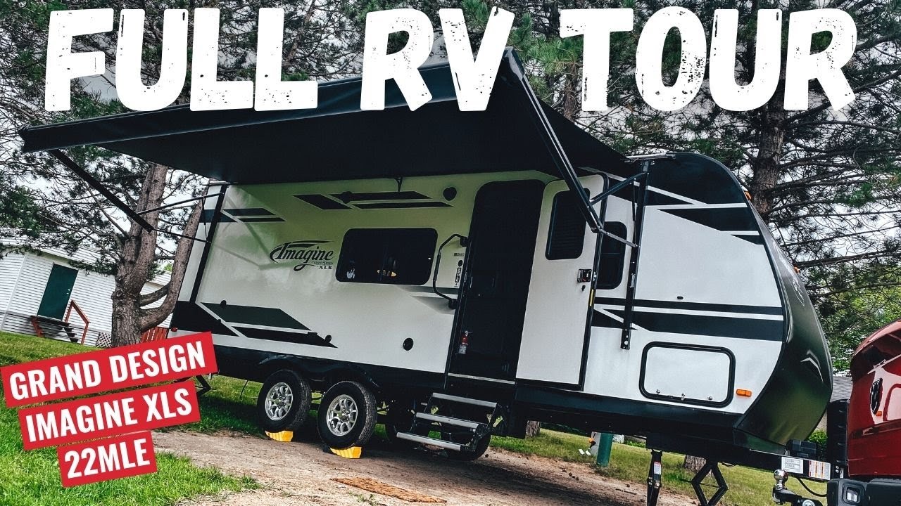 2021 Grand Design Imagine XLS 22MLE Travel Trailer Tour 22 Feet (you won't believe the features 😳)
