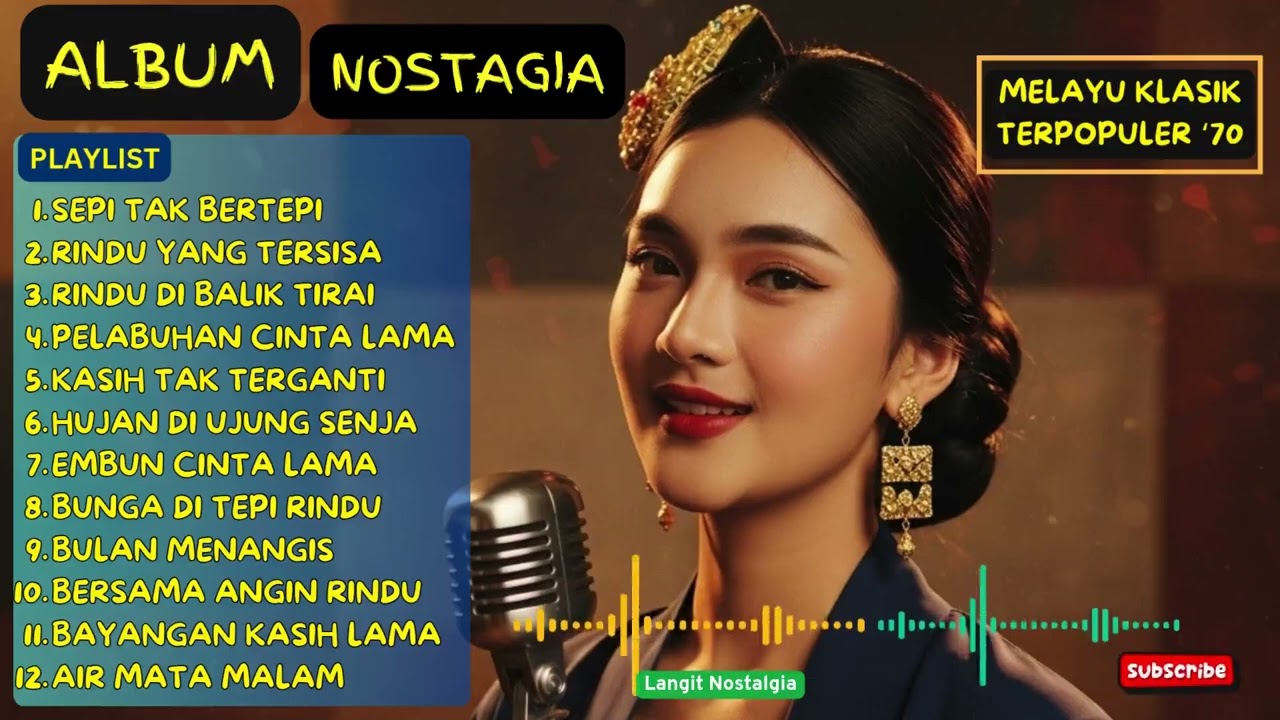 😭SEPI YANG TAK BERTEPI ! 🎵 BEST HITS MELAYU KLASIK 70-AN