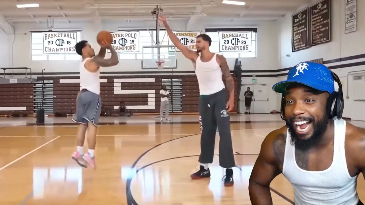 PlaqueBoyMax vs Michael Porter Jr. $20,000 1v1 Basketball! Ft. Polo G REACTION!