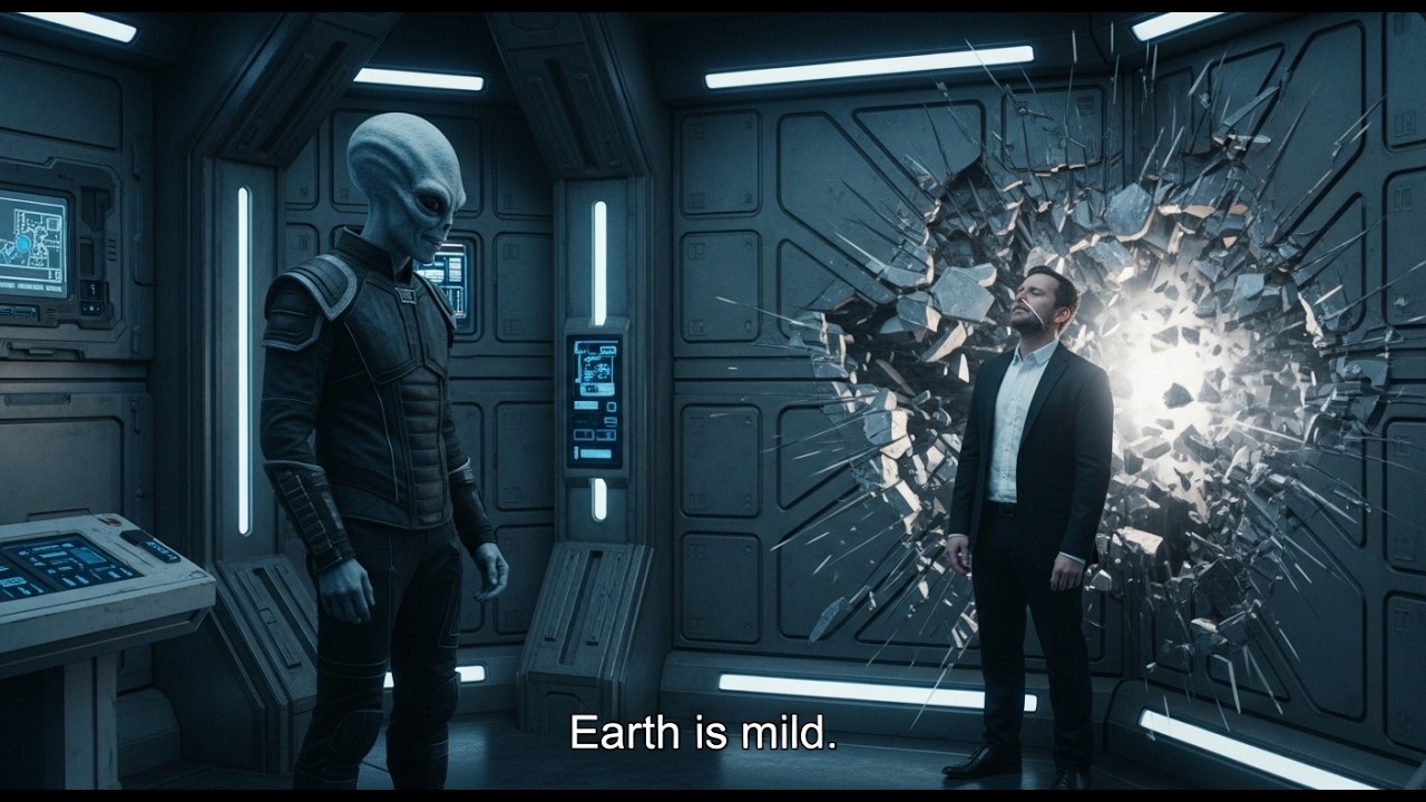 The Alien Said “Earth is Mild” — Then the Human Sneezed and Cracked the Wall| HFY ShockVerse