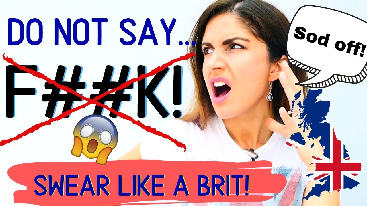 Don't say F##K! How to Swear in British English.   #learnenglish #britishswearwords