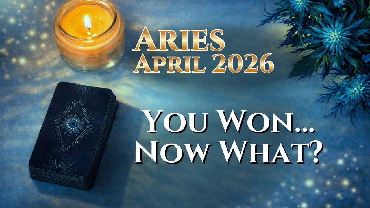 ✨ THE PRESSURE AFTER WINNING | ARIES April 2026 | Monthly Tarot Reading ✨