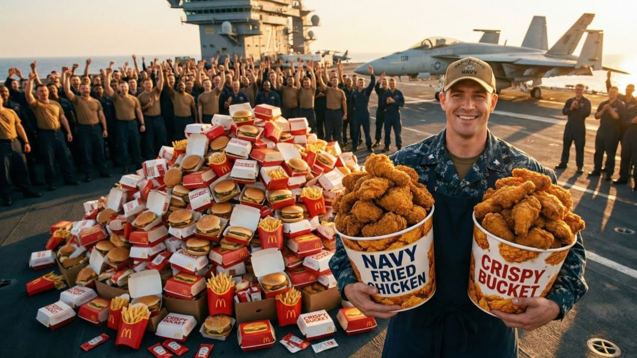 Inside USS John C. Stennis: 18,000 Meals, Coffin Racks & The Steel Beach Picnic