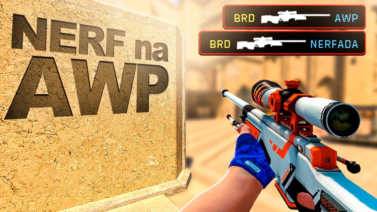 Agora ferrou... a AWP do CS 2 foi nerfada? joguei s&oacute; de AWP!