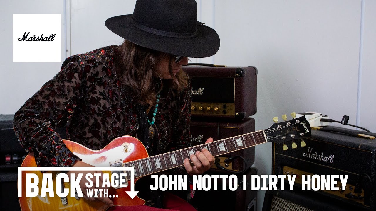 Backstage with John Notto of Dirty Honey | Studio Vintage | Marshall