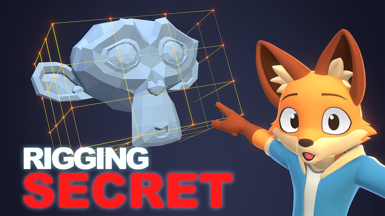 The Rigging Trick Blender Users Forget Exists (Lattice Object)