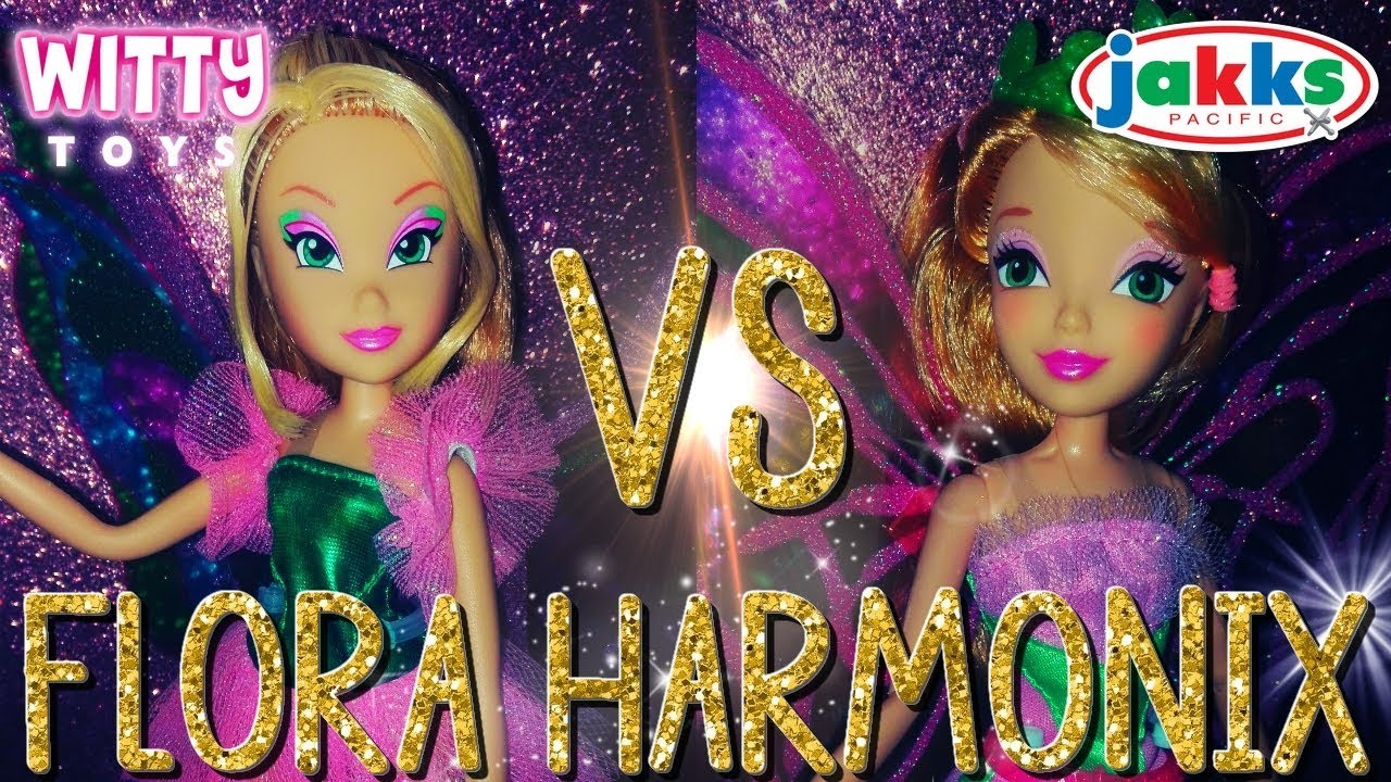 Winx Club Review - Flora Harmonix Jakks & Witty Toys (Comparison)