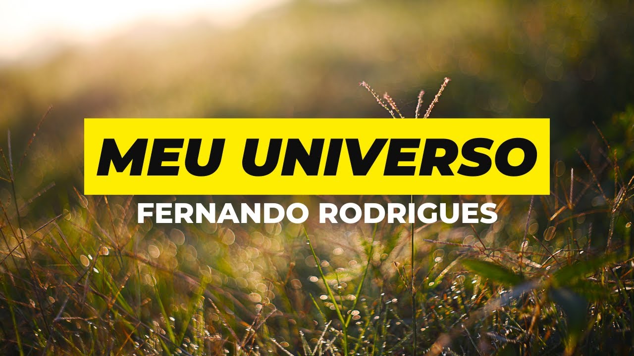 Meu Universo | Pastor Fernando Rodrigues ( Piano ) Jejum de Daniel