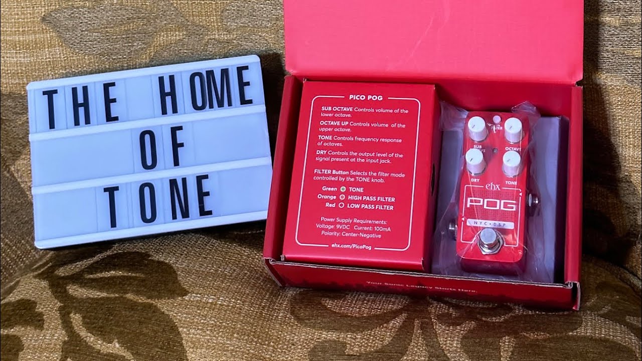 Electro-Harmonix EHX  Pico Pog  en Al’s Music Factory ( Demo en Español)