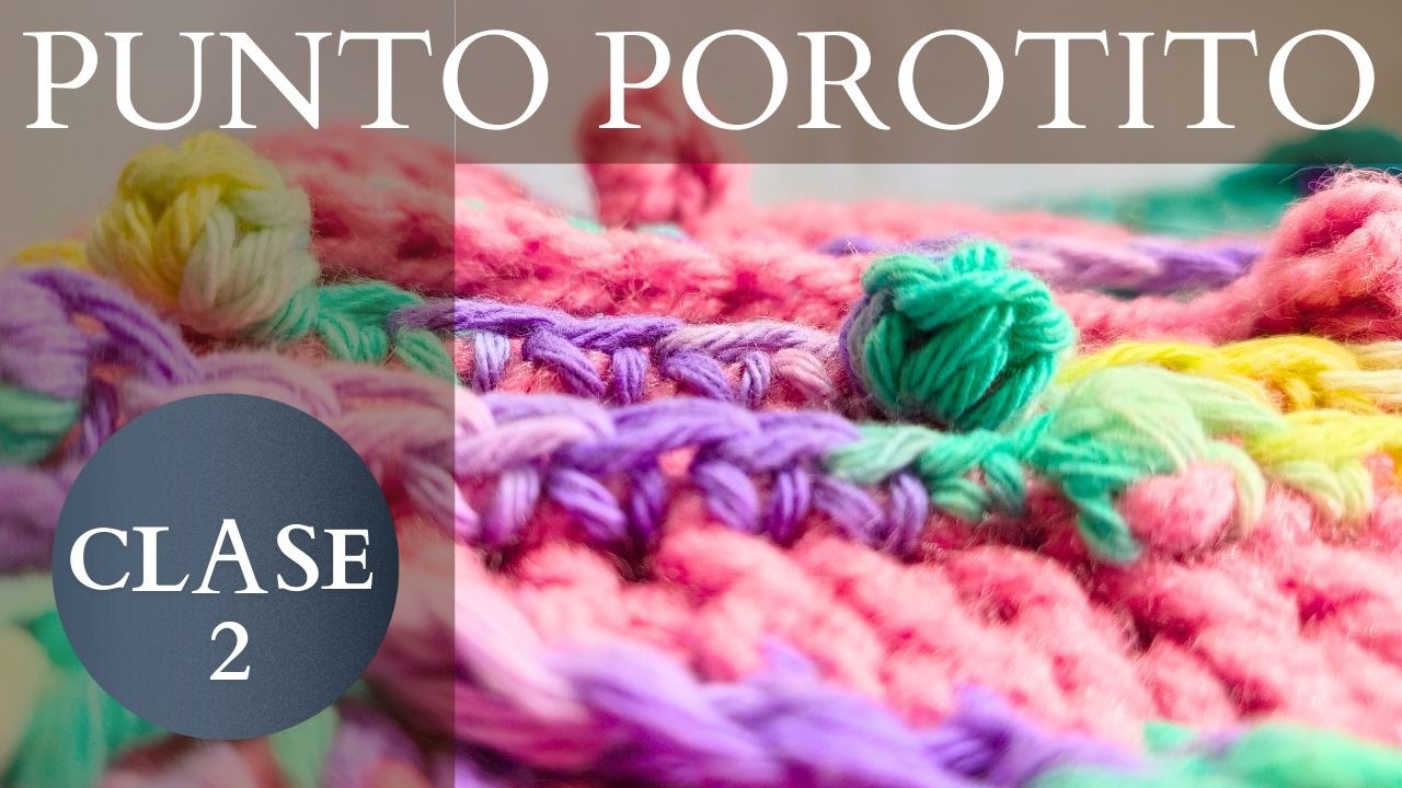 PUNTO POROTITO: El secreto para un Relieve con mucho Volumen |  Microclase 3