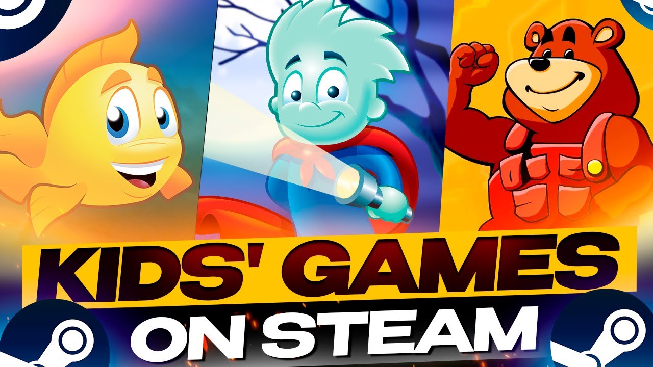 🎮 5 LEGENDARY Kids' Games on Steam That Are STILL AWESOME! 👾 Nostalgia Alert!