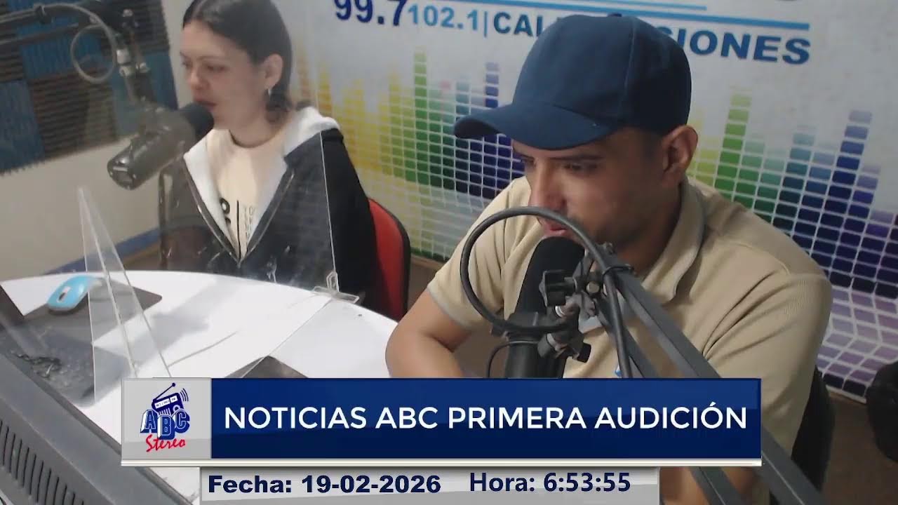 #EnVivo | Noticias ABC Primera Audición | Jueves 19 de Febrero 2026