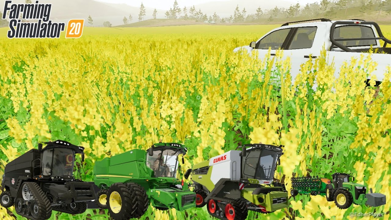 El Segundo Mejor Cultivo de Farming Simulator 20 | Siembra y Cosecha semi-epica