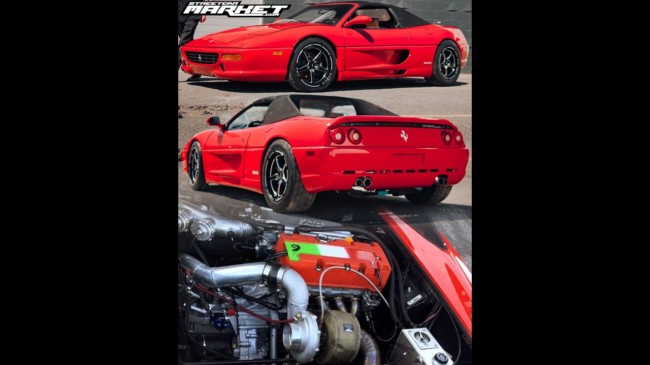 1030whp K20 Swapped 1996 Ferrari F355 Spider For Sale