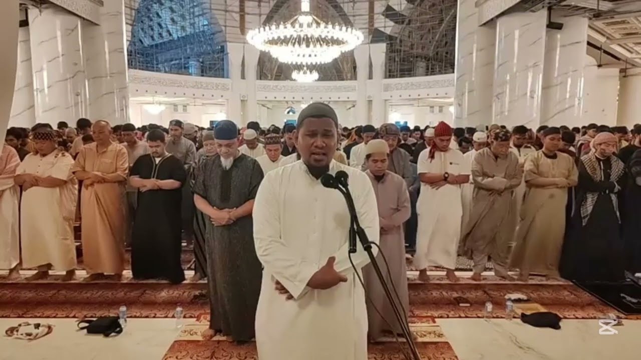 1st night tahadjud in Sadiq grand mosque zamboanga city ❤️ #ramadan2026 #mybrother 