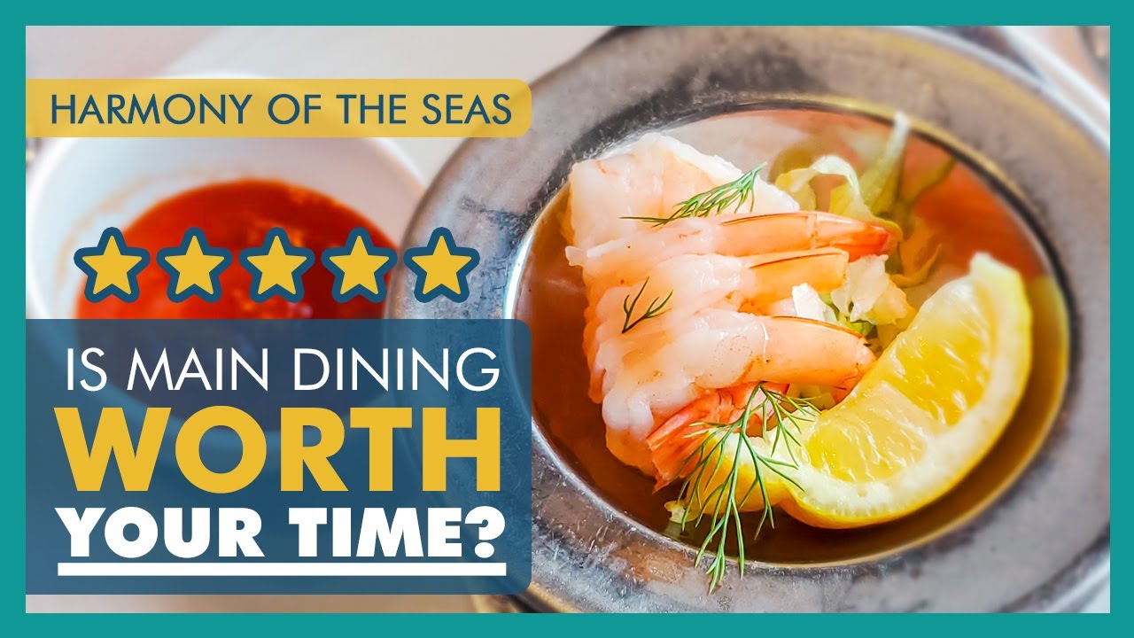 Honest Food Review of the Harmony of the Seas |  #cruisefood #travelvlog #cruising