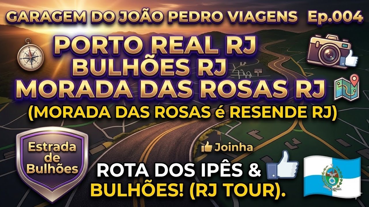 (004) PORTO REAL, RJ - MORADA DAS ROSAS (RESENDE, RJ), VIA BULH&Otilde;ES (PORTO REAL, RJ).