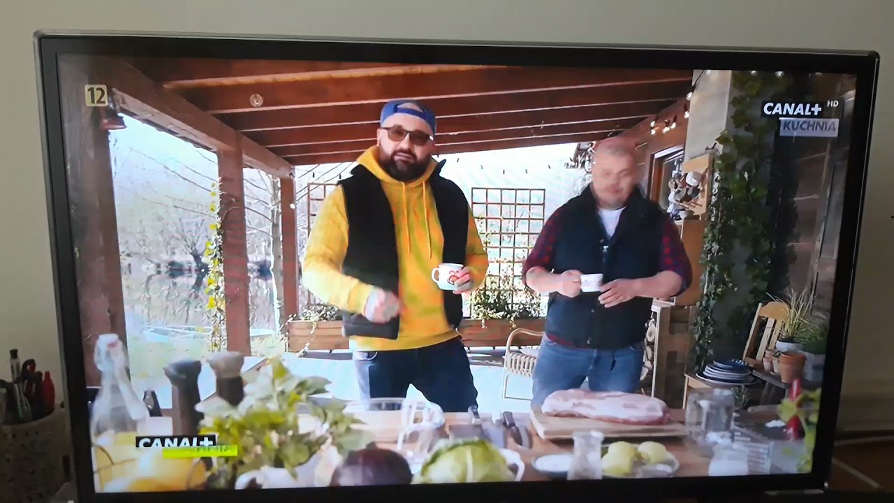 CANAL+ KUCHNIA HD zaprowiedzi program+ ident szynka i sponsor programu dn. 17. 04. 2021