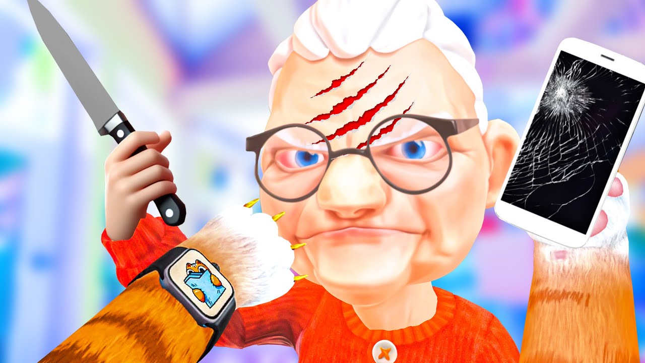 ❄️ KOT NISZCZY WSZYSTKO W MIESZKANIU BABCI! | I am a Cat VR |