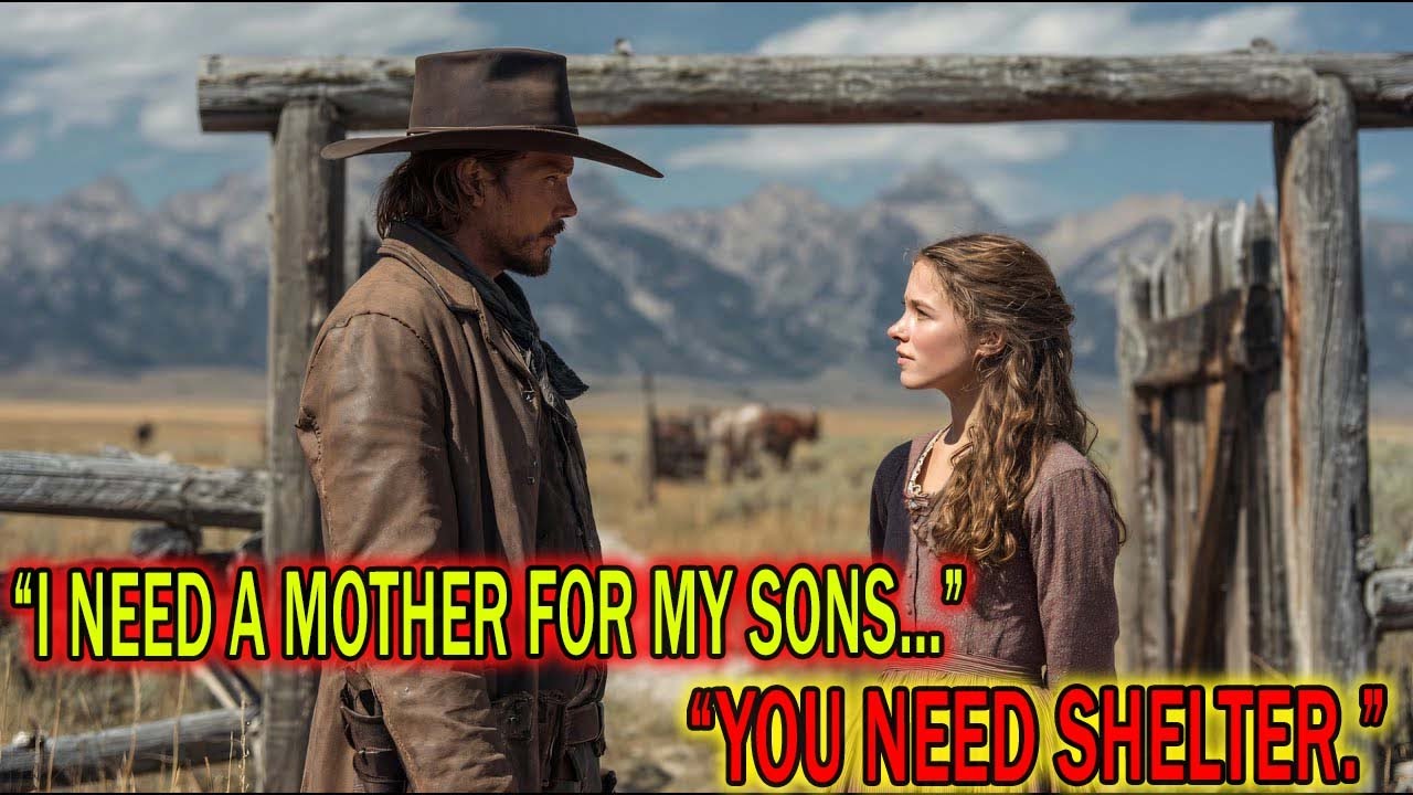 I Need A Mother For My Sons And You Need Shelter —The Rich Cowboy Proposed To The Poor Teacher