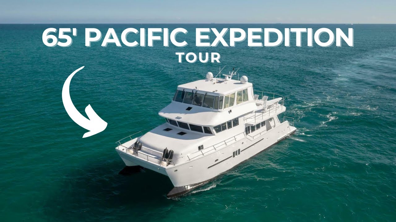 Экспедиционный тур на катамаране Pacific Expedition 2013 Custom 65 футов | Водные путешествия