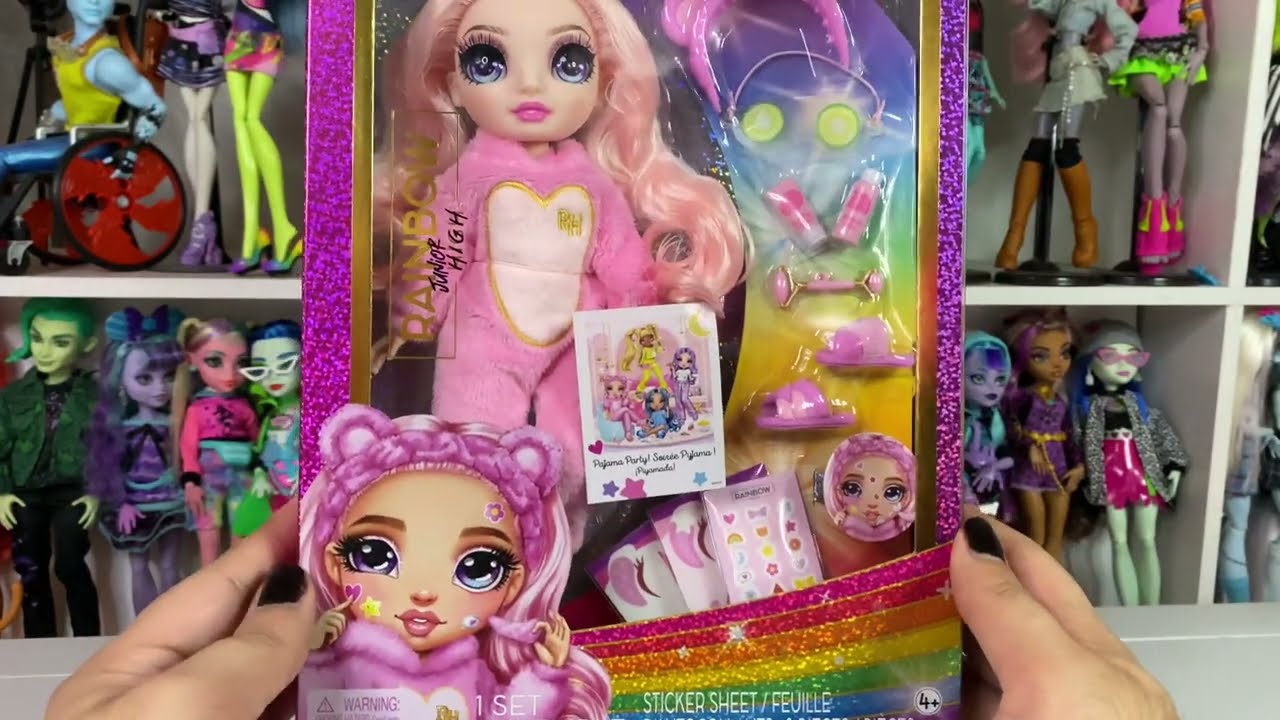 (Adult Collector) Rainbow Junior High Bella Parker Slumber Party Unboxing!