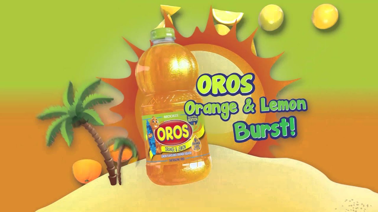 New Limited Addition Oros Orange & Lemon Burst TVC