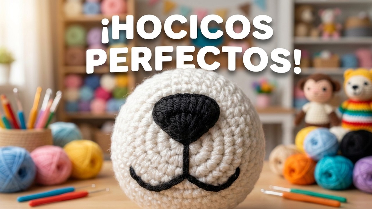 TUTORIAL HOCICOS (estos son los que siempre uso para mis creaciones)😊