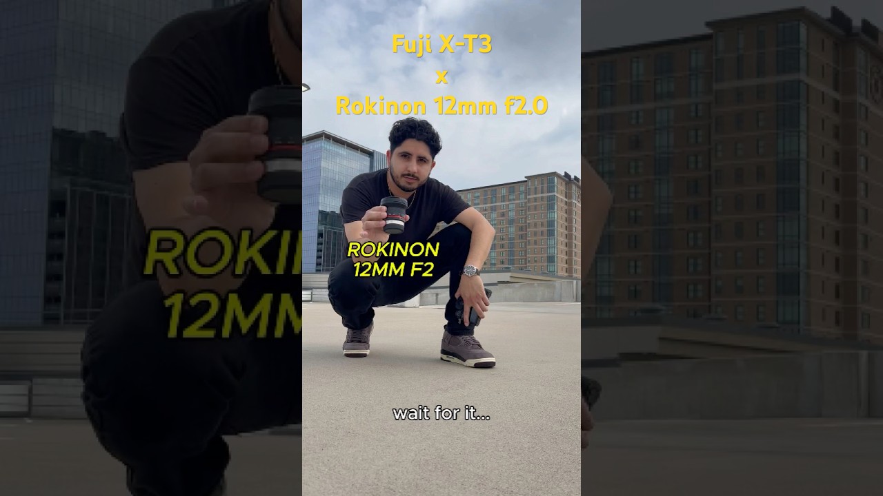 Paired the Rokinon 12mm f/2.0 with the Fuji X-T3 and the timelapse results are insane. Tried it IRL