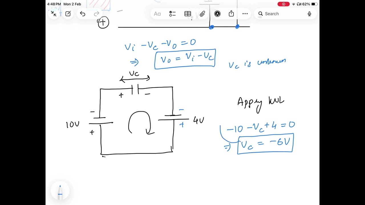 Numerical of clamper with negative bias