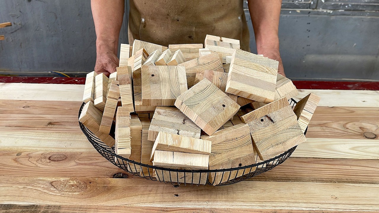 From Ugly Scrap Wood to a Stunning Masterpiece – The Result Is Incredible