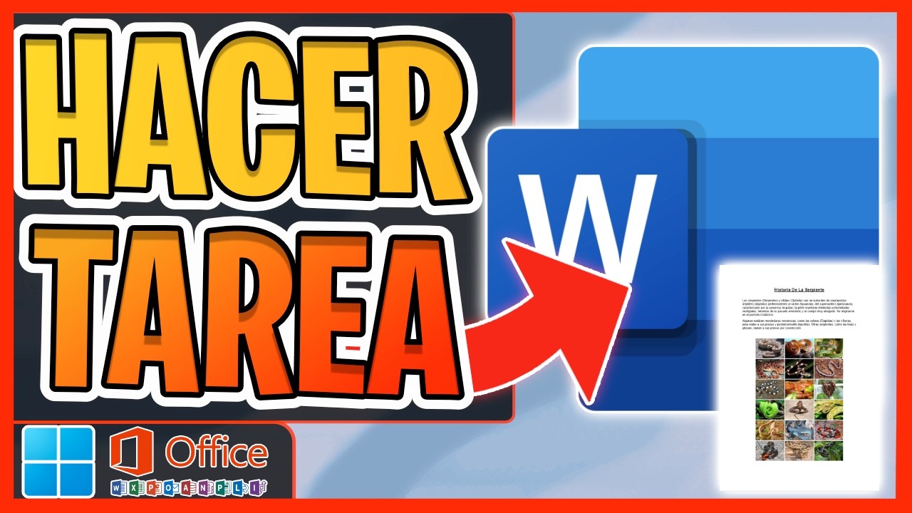 Como Hacer Una Tarea En Word ✅