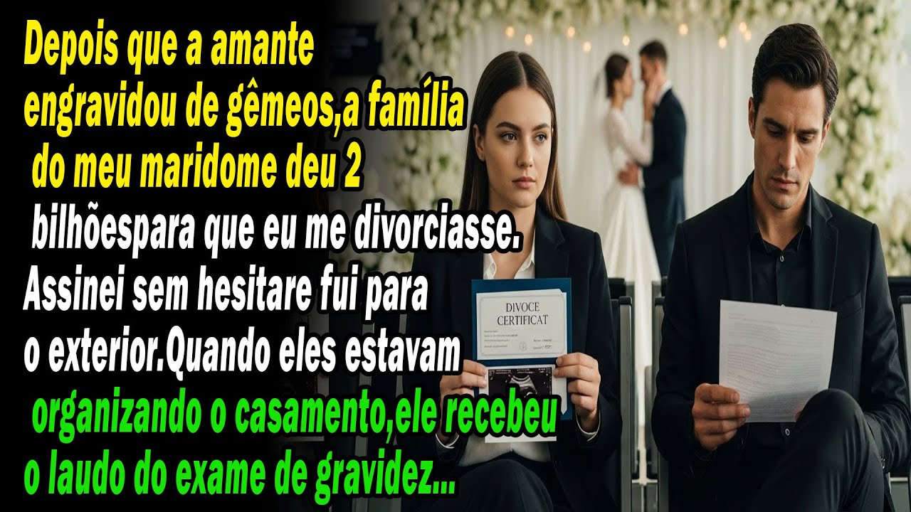 👉 Recebe 500 Mil € Para Desaparecer, Assina o Divórcio — Mas Descobre Que Está Grávida😡