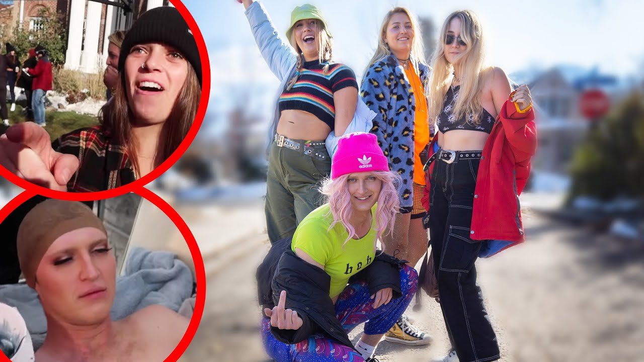GUY SNEAKS INTO FRAT DRESSED AS A GIRL