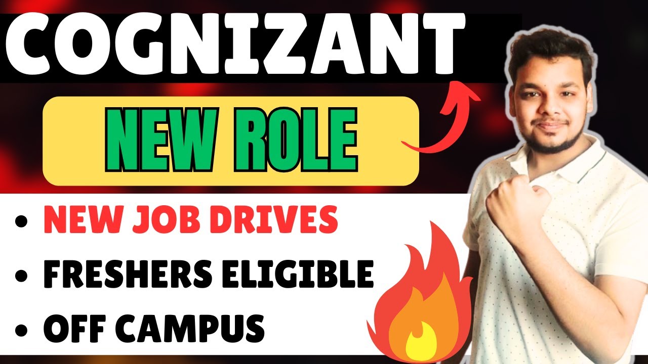 Cognizant Hiring 2025/2024/2023 Batch | Off Campus Hiring Drives | Latest Fresher Jobs | IT Jobs