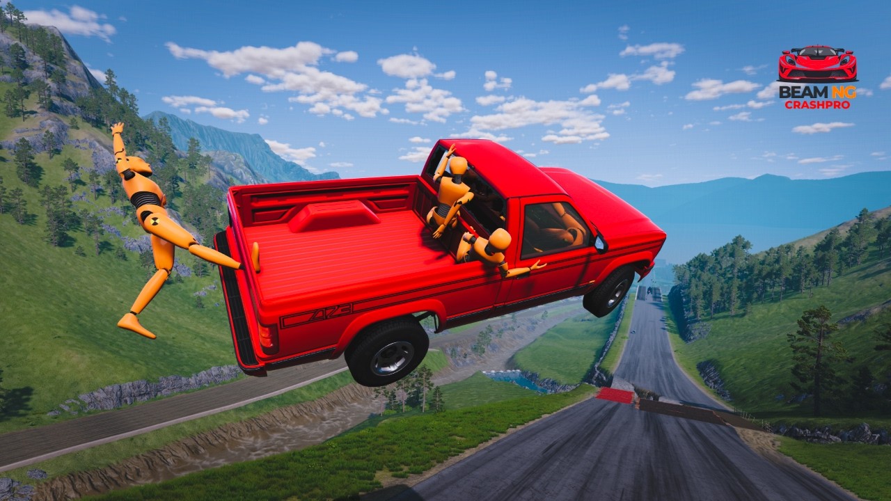 INSANE Full-Speed Downhill Carnage! (No Brakes)#6 | BeamNG.drive