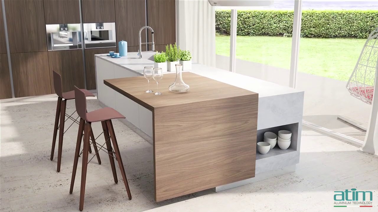Atim - Kitchen Island extension Transformables Overview