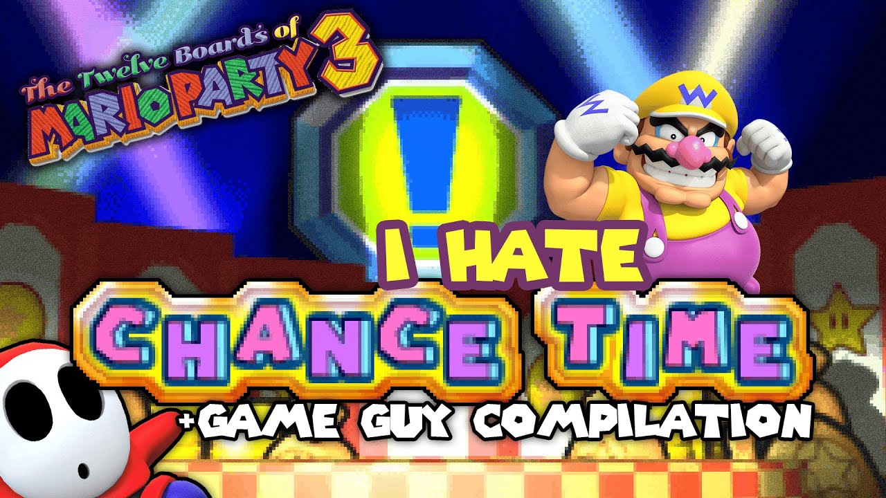 I STILL HATE CHANCE TIME! - Mario Party 3 Chance Time & Game Guy Compilation