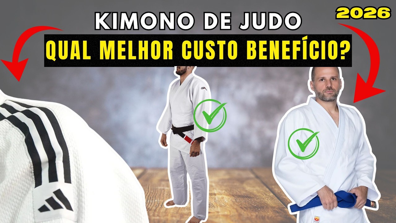 Top 3 Kimonos de Judo Custo Benefício I Qual Melhor Kimono de Judo para 2026?