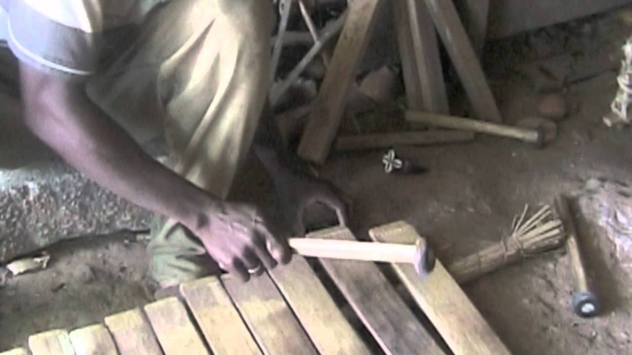 How to tune a Ghanaian Gyil Xylophone - Africa Heartwood Project