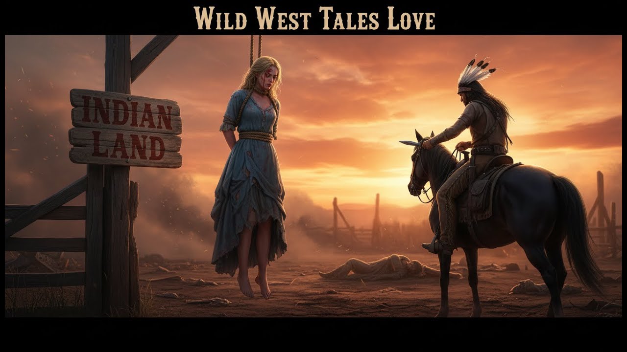 She Was Left Hanging Beneath a Sign That Said “Indian Land” — Until a Lonely Comanche Saved Her
