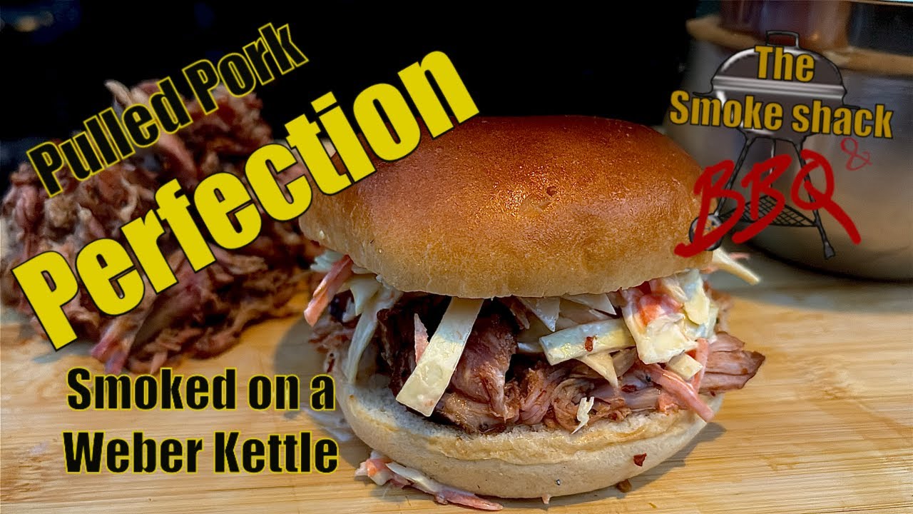 Smoked Pulled Pork on a Weber Kettle