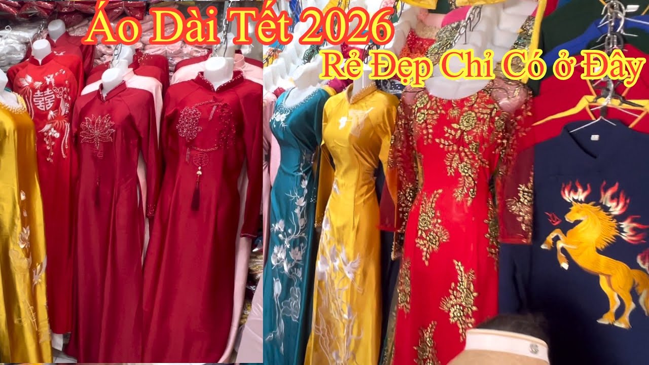 Áo Dài Tết Minh Phát Chợ Tân Bình Nhiều Mẫu Đẹp Giá Rẻ…