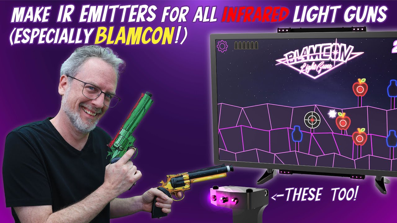 Build IR LEDs for Any IR Light Gun